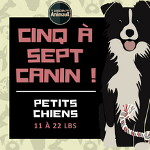 Charger l'image dans la galerie, 5 à 7 - Frais d'inscription à un regroupement par tailles de chien