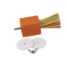 Charger l'image dans la galerie, Jouet d’enrichissement Jouet.Futé HARI pour perroquets, fusée arc-en-ciel
