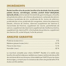 Charger l'image dans la galerie, Conserve pour chien ACANA Recette au poulet avec bouillon d’os