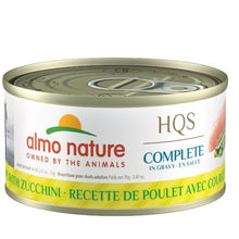 Charger l'image dans la galerie, Almo Nature HQS Complete Chat - Poulet et courgette en sauce 70 gr