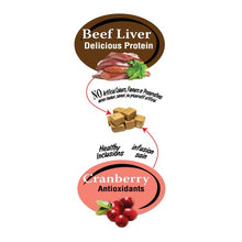 Charger l'image dans la galerie, Benny Bully's Gâteries pour chat - Foie boeuf & canneberges 25 gr