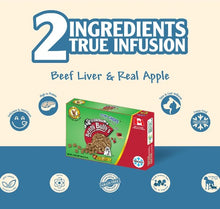 Charger l'image dans la galerie, Benny Bully's Gâteries pour chien - Smart Packs Mini - Foie de boeuf avec pomme 18 gr