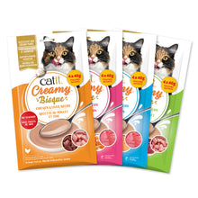 Charger l'image dans la galerie, Bisque Catit Creamy au poulet et foie - Paquet de 4 x 40 gr