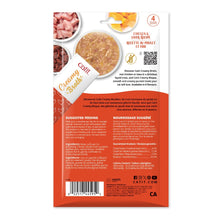 Charger l'image dans la galerie, Bouillon Catit Creamy au poulet et foie - Paquet de 4 x 40 gr