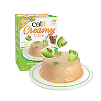 Charger l'image dans la galerie, Mousse Catit Creamy Cups, Poulet avec kiwi, 4 x 25 g