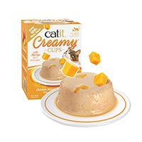 Charger l'image dans la galerie, Mousse Catit Creamy Cups, Poulet avec mangue, 4 x 25 g