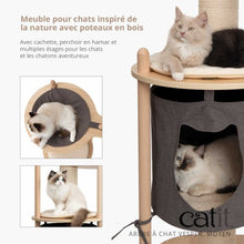 Charger l'image dans la galerie, Arbre à chat Catit Vesper, moyen, 72 x 57,5 x 124,5 cm (28,3 x 22,6 x 49 po)