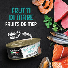Charger l'image dans la galerie, Conserve pour chat Nutrience Trattoria 70 gr - Effiloché aux fruits de mer