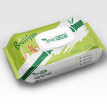 Charger l'image dans la galerie, Define Planet "Boowipes" Lingettes tout usage en fibre de bambou, Parfum de citron