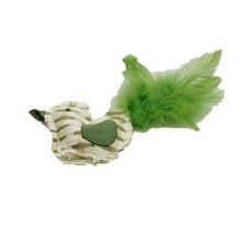 Charger l'image dans la galerie, Define Planet Jouet pour chat - Oiseau de plumes sur paille