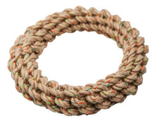 Charger l'image dans la galerie, Define Planet Jouet pour chien - Anneau tressé en corde de chanvre