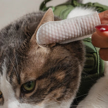 Charger l'image dans la galerie, Dexypaws Lingettes doigt pour chat - Soins des yeux, oreilles & nez - Sans parfum