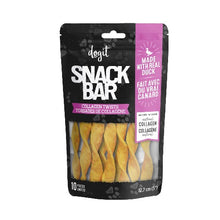 Charger l'image dans la galerie, Dogit Gâteries Snack Bar - Torsades de collagène au canard - 12,7 cm - Paquet de 10
