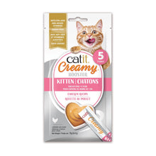 Charger l'image dans la galerie, Gâterie à lécher Catit Creamy Booster pour chatons - Recette au poulet - Paquet de 5