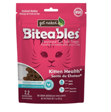 Charger l'image dans la galerie, Get Naked "biteables" Chaton En Santé Plus, Gâteries Tendres, Sans Grains poulet fruits de mer