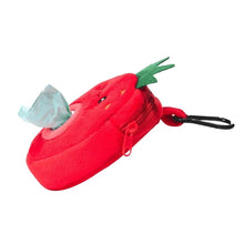 Charger l'image dans la galerie, Hugsmart Distributeur à sacs de ramassage - Fraise en peluche