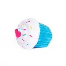 Charger l'image dans la galerie, Jouet pour chien peluche Zippy Paws, Cupcake bleu