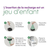 Charger l'image dans la galerie, Litter Genie Recharge Jumbo Eco pour poubelle Litter Genie, Dure jusqu'à 4 mois