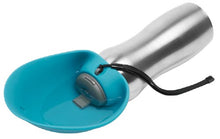 Charger l'image dans la galerie, Messy Mutts Abreuvoir de voyage en acier inoxydable, Pastèque