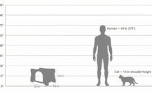 Charger l'image dans la galerie, Noba Origin La Maison Hamac - Hamac et cachette griffable pour chat - Noir