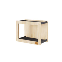 Charger l'image dans la galerie, Noba Origin – Collection murale – La cabane carrée double hamac - Gris