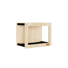 Charger l'image dans la galerie, Noba Origin – Collection murale – La cabane carrée double hamac - Noir