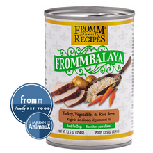 Charger l'image dans la galerie, Conserve pour chien FROMMBALAYA - Caisse de 12- RAGOÛT DE DINDE, LÉGUMES ET RIZ