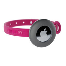 Charger l'image dans la galerie, Nuvuq Collier ajustable avec attache de sécurité pour chat - Rose - Avec étui pour "Airtag" gris