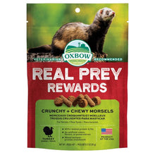 Charger l'image dans la galerie, Oxbow Real Prey Rewards - Gâteries croquantes et moelleuses pour Furet - Saveur de dinde 3 oz