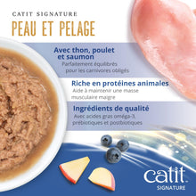 Charger l'image dans la galerie, Pâté Catit Signature - Poisson et poulet dans du bouillon d’os - Peau et pelage