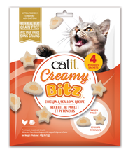 Charger l'image dans la galerie, GÂTERIES CATIT CREAMY BITZ Poulet et pétoncle