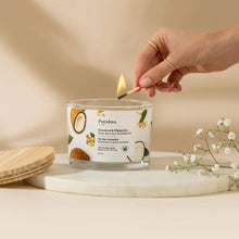 Charger l'image dans la galerie, Purodora Lab Bougie de soya - Neutralisant d'odeurs d'animaux - Noix de coco et pistache 13 oz