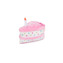 Charger l'image dans la galerie, Jouet pour chien peluche Zippy Paws, Gâteau rose