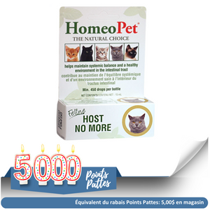 HOMEOPET®  Host No More 15 ml,  pour chat