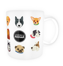 Charger l'image dans la galerie, Tasse en céramique-Thème animaux-Chien en folie
