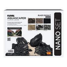 Charger l'image dans la galerie, Trousse décorative Fluval de pierres et de sables - Black Basalt