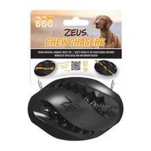 Charger l'image dans la galerie, Zeus jouet Chewchasers en caoutchouc pour gâterie - Ballon de Rugby - Noir