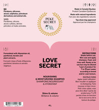 Charger l'image dans la galerie, Shampoing naturel pour chien et chat Love Secret