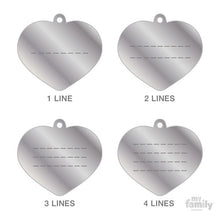 Charger l'image dans la galerie, Médaille collection Arc-en-ciel, Coeur petit