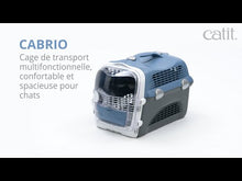 Charger et lire la vidéo dans la visionneuse de la Galerie, Cage de transport multifonctionnelle Cabrio Catit, couleurs assorties + CADEAUX