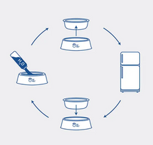 Charger l'image dans la galerie, ICE BOWL™ - Abreuvoir rafraîchissant pour animaux de compagnie