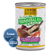 Charger l'image dans la galerie, Conserve pour chien FROMMBALAYA - RAGOÛT DE PORC, LÉGUMES ET RIZ