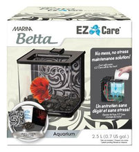 Charger l'image dans la galerie, Aquarium équipé EZ Care Marina pour betta, noir, 2,5 L (0,7 gal US) - Boutique Le Jardin Des Animaux -AquariumBoutique Le Jardin Des Animaux13358