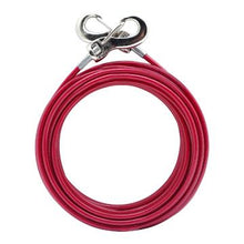 Charger l'image dans la galerie, Câble d’attache Dogit pour chiens de grande taille, rouge, 6 m (20 pi) - Boutique Le Jardin Des Animaux -Accessoires de prommenadeBoutique Le Jardin Des Animaux71793