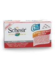 Charger l'image dans la galerie, Conserve pour chat Schesir - Poulet et canard paquet de 6 - Boutique Le Jardin Des Animaux -conserve pour chatBoutique Le Jardin Des Animauxc-53076