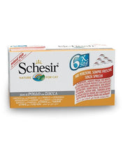 Charger l'image dans la galerie, Conserve pour chat Schesir - Poulet et citrouille paquet de 6 - Boutique Le Jardin Des Animaux -conserve pour chatBoutique Le Jardin Des Animauxc-53083