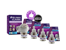 Charger l'image dans la galerie, Diffuseur Feliway Classic + recharges, 120 jours - Boutique Le Jardin Des Animaux -SoinsBoutique Le Jardin Des AnimauxKIT départ et 2 recharges