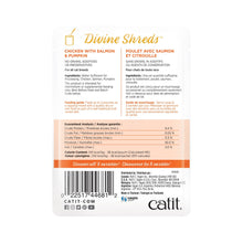 Charger l'image dans la galerie, Garniture Divine Shreds pour chats, Poulet avec saumon et citrouille, 75 g - Boutique Le Jardin Des Animaux -Gâterie pour chatBoutique Le Jardin Des Animaux44681