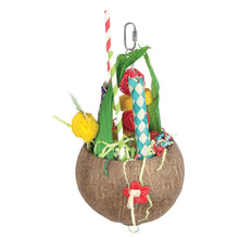 Charger l'image dans la galerie, Jouet d’enrichissement SMART.PLAY HARI pour perroquets, noix de coco festive - Boutique Le Jardin Des Animaux -Accessoire pour oiseauxBoutique Le Jardin Des Animaux81015