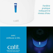 Charger l'image dans la galerie, (KIT) 2 Abreuvoirs avec fleur et dessus en acier inoxydable Catit et filtre - Boutique Le Jardin Des Animaux -AbreuvoirBoutique Le Jardin Des Animaux43725 + 43725 + 43748